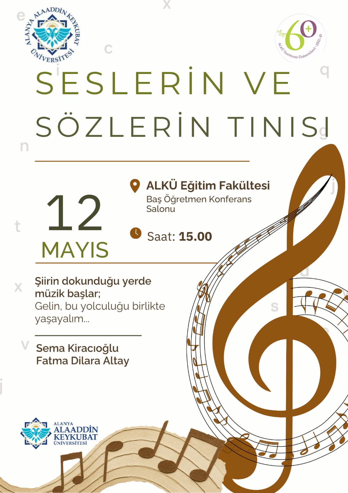 TAZE ve GENÇ ÖĞRENCİLERİMİZDEN SESLERİN ve SÖZLERİN TINISI