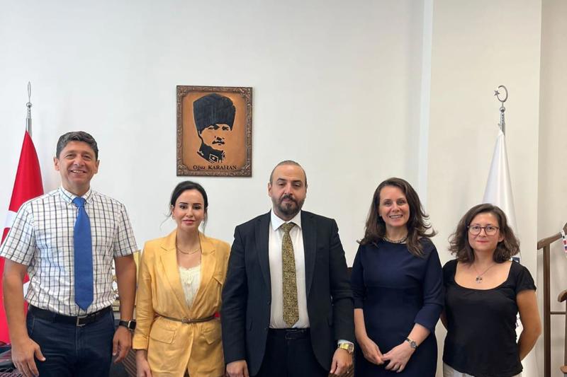 ALKÜ REKTÖR YARDIMCISI PROF. DR. OĞUZ KARAHAN'A ZİYARET
