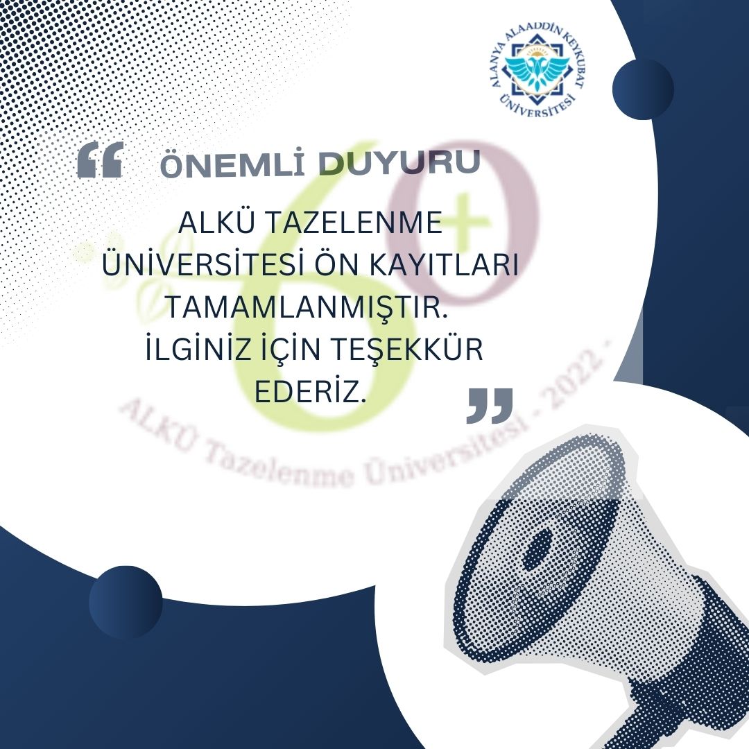 ÖN KAYITLAR TAMAMLANDI!